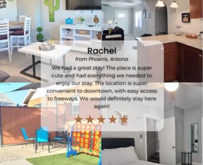 Garfield Apartment | Charming Apt Downtown Phoenix Historic Patio