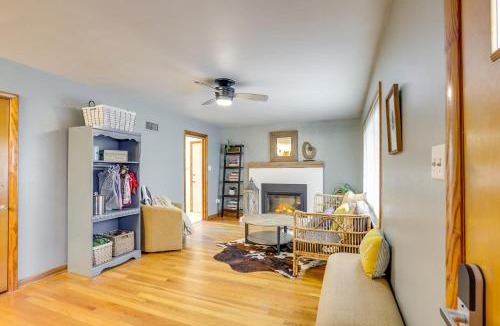 Arnold House | Charming Arnold Home with Patio and Chicken Coop!