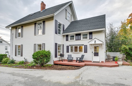 Bangor House | Charming Bangor Home w/Deck < 1 Mi to Downtown