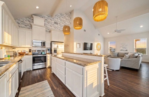 Surfside Beach House | Charming Beach Home Near Beach & Pier with Deck