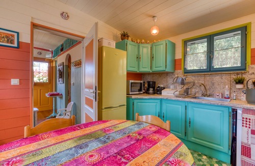 Aniane Cottage | Charming Bohemian Retreat with Pool and Stunning Views in Nature