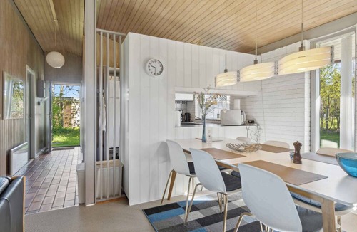 Udbyhøj Villa | Charming brick house with sauna and fjord view