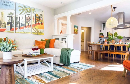 South Seminole Heights House | Charming Bungalow | HotTub, Cowboy Pool & Fire Pit