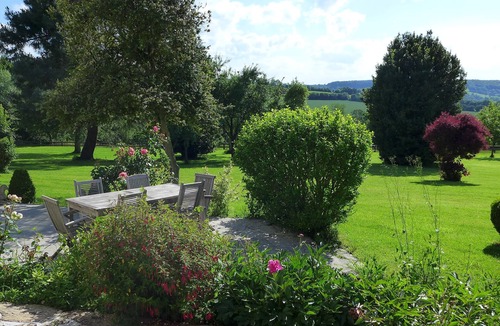 Manneville-la-Pipard House | Charming country mansion with swimming pool, near a golf course