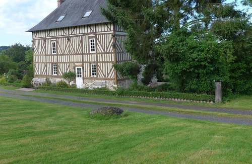 Manneville-la-Pipard House | Charming country mansion with swimming pool, near a golf course