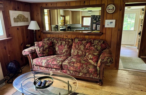 Denmark Cabin | Charming cabin,Lake access, Serene setting! Backyard bubbling brook!Pets welcome