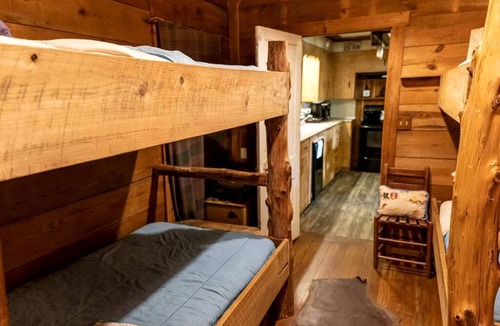 Satin Cabin | Charming Cabin Oasis on Lake Bridgeport: Glamping in Texas Hill Country