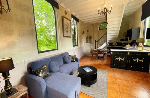 Brehemont Cottage | Charming chapel, pool near Loire