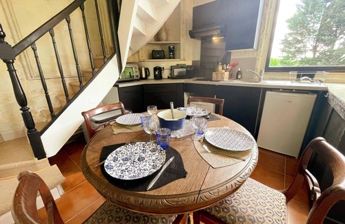 Brehemont Cottage | Charming chapel, pool near Loire