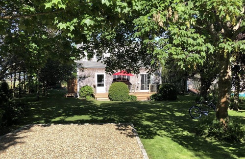 West of Town House | Charming, Convenient Mid-Island Nantucket Cottage on Surfside Beach Bike Path