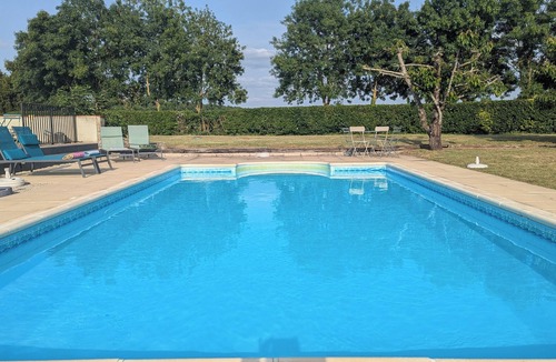 Aulnay House | Charming Converted Barn with Private Heated Pool