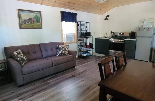 Northfield Cottage | Charming cottage w/modern amenities on peaceful Bog Lake, Northfield Maine