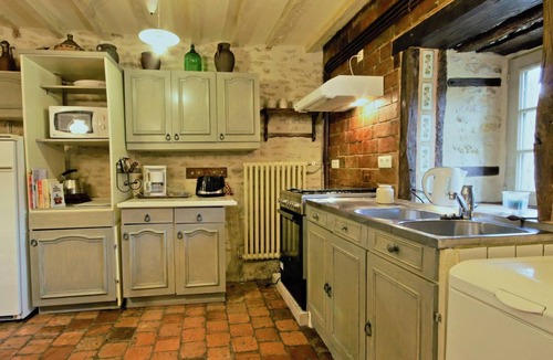 Forges Cottage | Charming Cottage with Garden, Stream, and Modern Amenities near Alençon