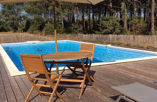 Prechac House | Charming cottage with pool