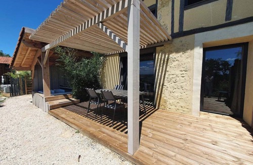 Gondrin Cottage | Charming country cottage - Private jacuzzi with view - 10 min from Marciac