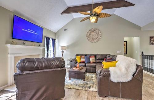 Oak Hill House | Charming Covington Home with Fire Pit and Game Room!