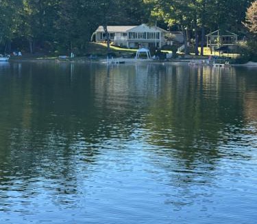 Raymond House | Charming & Cozy Lakefront Home - Private Beach!