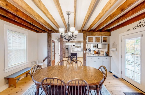 East Wallingford House | Charming dog-friendly home with private deck, firepit, washer/dryer, & cable