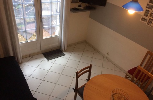 Villers-sur-Mer Apartment | Charming duplex cottage steps from the sea with garden