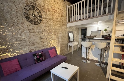 Bourgogne Apartment | Charming duplex Orléans old center parking possible
