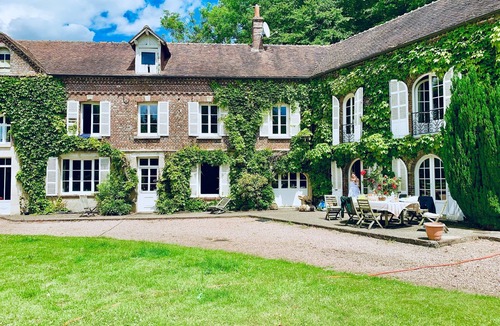 Lachapelle-aux-Pots House | Charming estate for up to 20 people, 1 hour from Paris, Quiet, heated pool