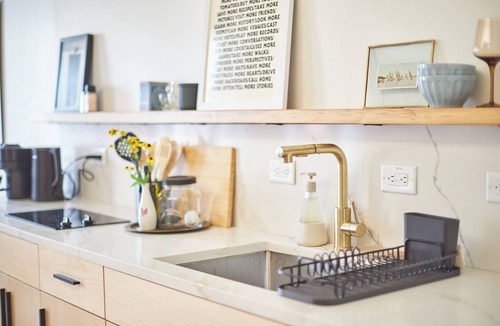 Downtown Apartment | Charming European-style Studio in the Historic Orenge Building, Downtown Durham.