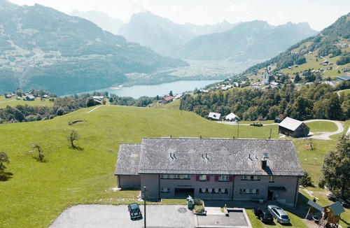 Amden Apartment | Charming Family Apartment with Mountain View in Amden, Switzerland