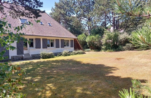Hardelot-Plage Villa | Charming Family Villa, covered terrace, large garden facing south