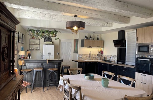 Montjaux House | Charming Family Home with Terrace & Views of Millau Viaduct