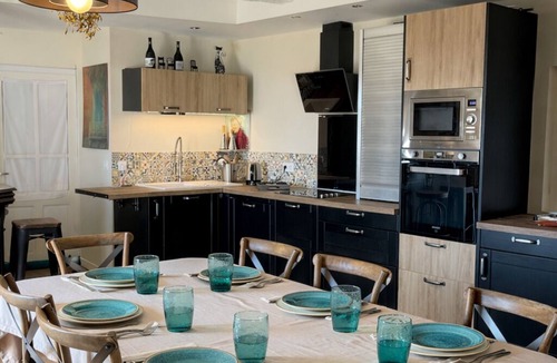 Montjaux House | Charming Family Home with Terrace & Views of Millau Viaduct