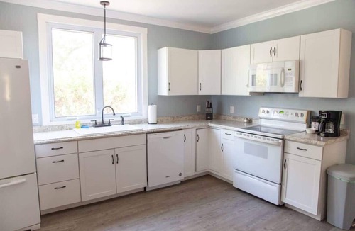 Geneva House | Charming Farmhouse Retreat with Spacious Backyard