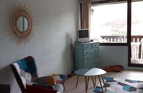 Greolieres les Neiges Apartment | charming studio with mountain view