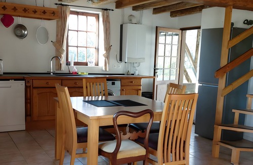 Saint-Julien-le-Faucon House | Charming Gîte La Grangette with Private Terrace, Garden, and Wi-Fi