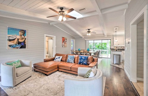 Tarpon Springs House | Charming Getaway w/Heated Pool Oasis - Less Than 2 Miles to the Sand