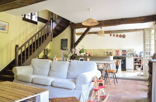 Preaux House | Charming gite, riverside (secure), (large) children's pool, quiet location