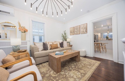 Delaware House | Charming Historic Home, Luxurious Remodel, Walk to Downtown, Tree-Lined Street