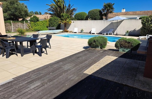 Saint-Jean-de-Monts House | Charming house for 6 people, quiet residence with private pool