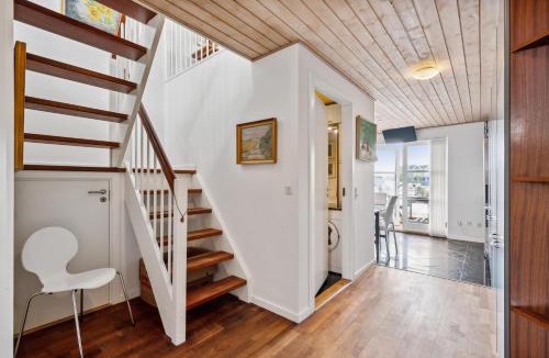 Grenaa House | Charming Holiday Home Right At Grenaa Marina With Terraces Overlooking The Water Close To The Kattegat Centre, The Beach And Cosy Cafés