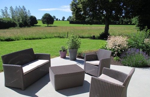 Le Mesnil-Ozenne Cottage | Charming house with garden near Mont St-Michel