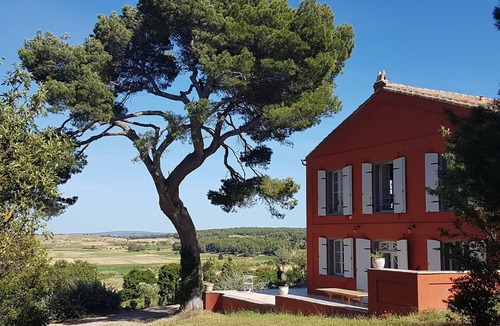Ouveillan House | Charming house with all mod cons, exceptional view, salt swimming pool