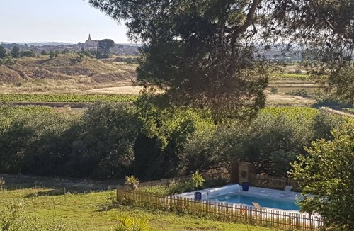 Ouveillan House | Charming house with all mod cons, exceptional view, salt swimming pool