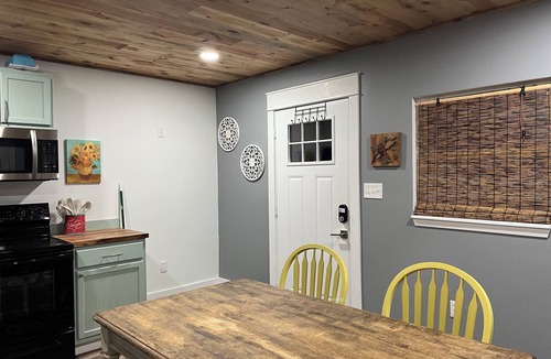 Cabot House | Charming house with quiet setting and outdoor space.