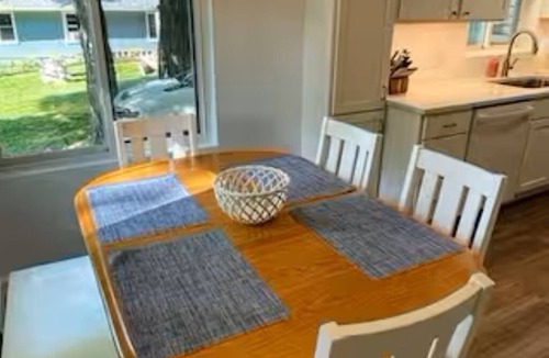 Wolcott Cottage | Charming Island cottage with dock, accessible by car and boat