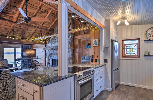 Cadillac Cabin | Charming Lake Mitchell Cabin w/ Waterfront Views!