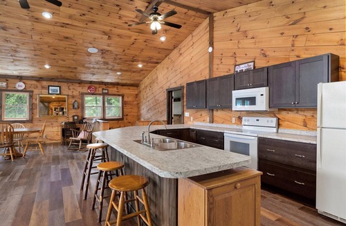 Brantingham House | Charming Lakefront Cabin with Private Dock & Gorgeous Views