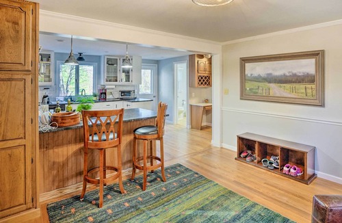 Lenox House | Charming Lenox Home: View of October Mountain