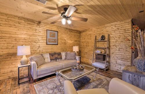 Oceana County House | Charming Log Cabin at Double JJ Ranch Resort!