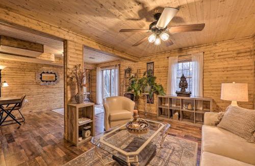 Oceana County House | Charming Log Cabin at Double JJ Ranch Resort!