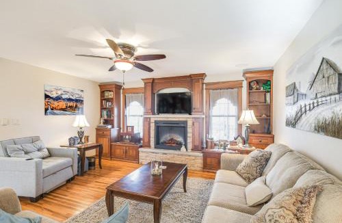 Manchester House | Charming Manchester Retreat w/Patio & Fireplace!