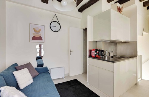 Saint-Gervais Apartment | Charming Marais Historic Studio